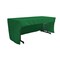 Fitted Rectangular Tablecloth 96 x 30 Polyester Poplin Open Back